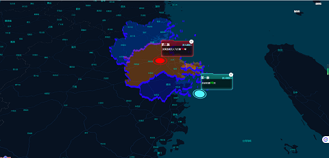 百度地图全球地震可视化三维可视化无极低码