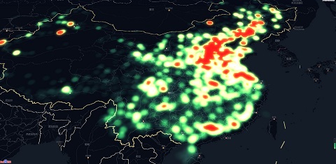无极低码:空气质量等值面可视化