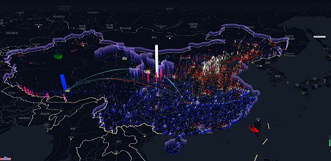 无极低码:百度地图炫酷三维可视化
